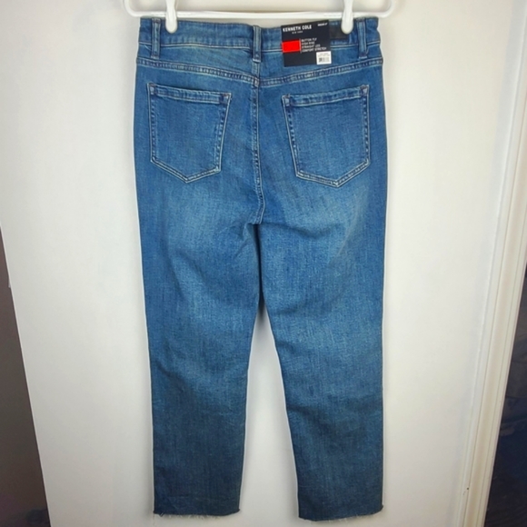 2 /$30 ☆ NWT ☆ Size 8/29 Kenneth Cole Button Fly Jeans - Picture 4 of 10
